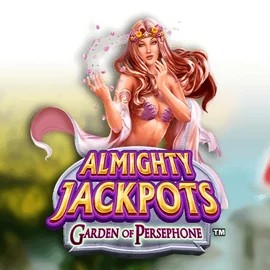 Almighty Jackpots: Garden of Persephone by Novomatic, showcased at casinoinstantt.se – game logo