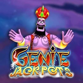Genie Jackpots by Blueprint Gaming, showcased at casinoinstantt.se – game logo