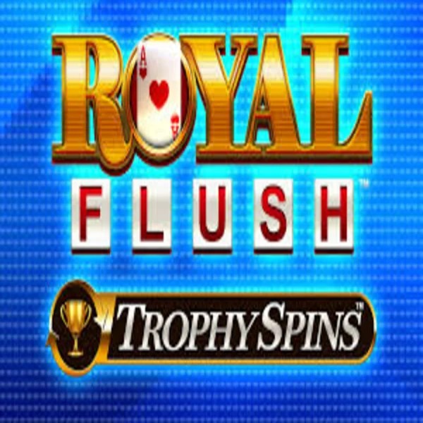 Royal Flush Trophy Spins slot visual from Greentube available on casinoinstantt.se